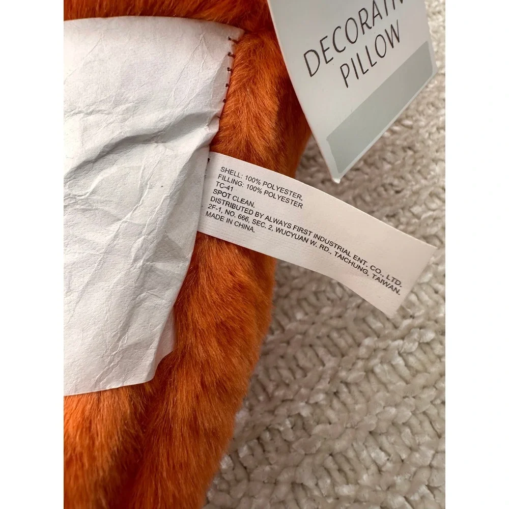 Target Carrot Decorative Pillow Plush Easter Stuffed Animal 19in Orange Kids Toy